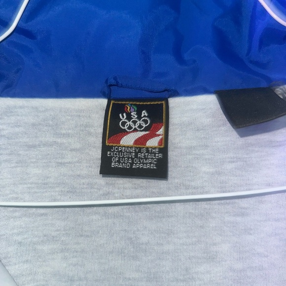 Vintage hoodies Olympics wind breaker - Picture 3 of 5